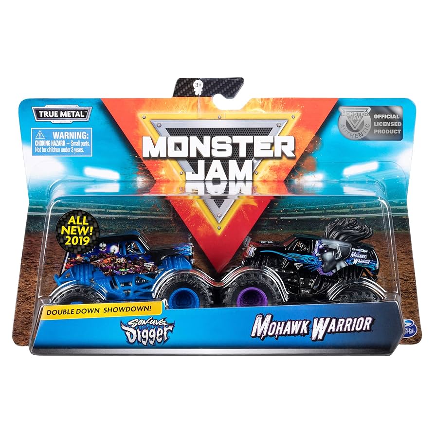 Amazon.com: Monster Jam, Official Son-uva Digger vs. Mohawk